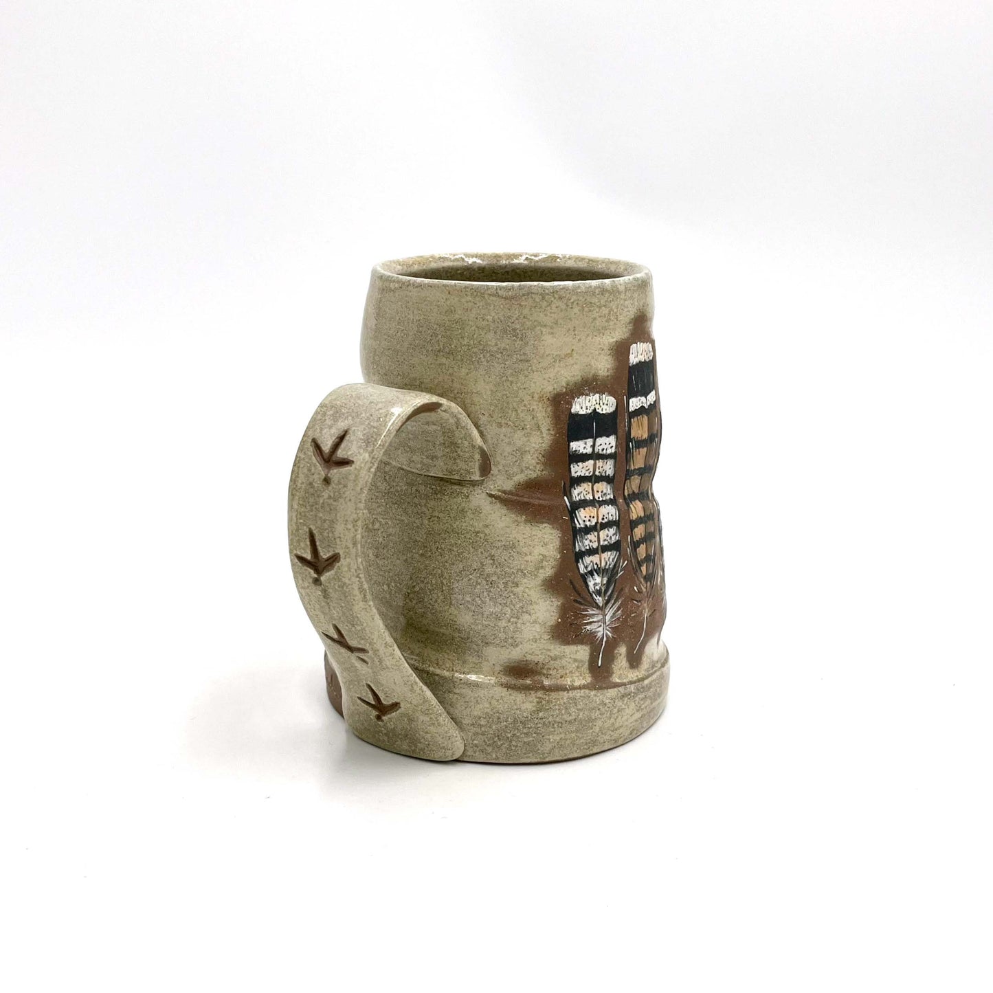 Grouse Feather Mug