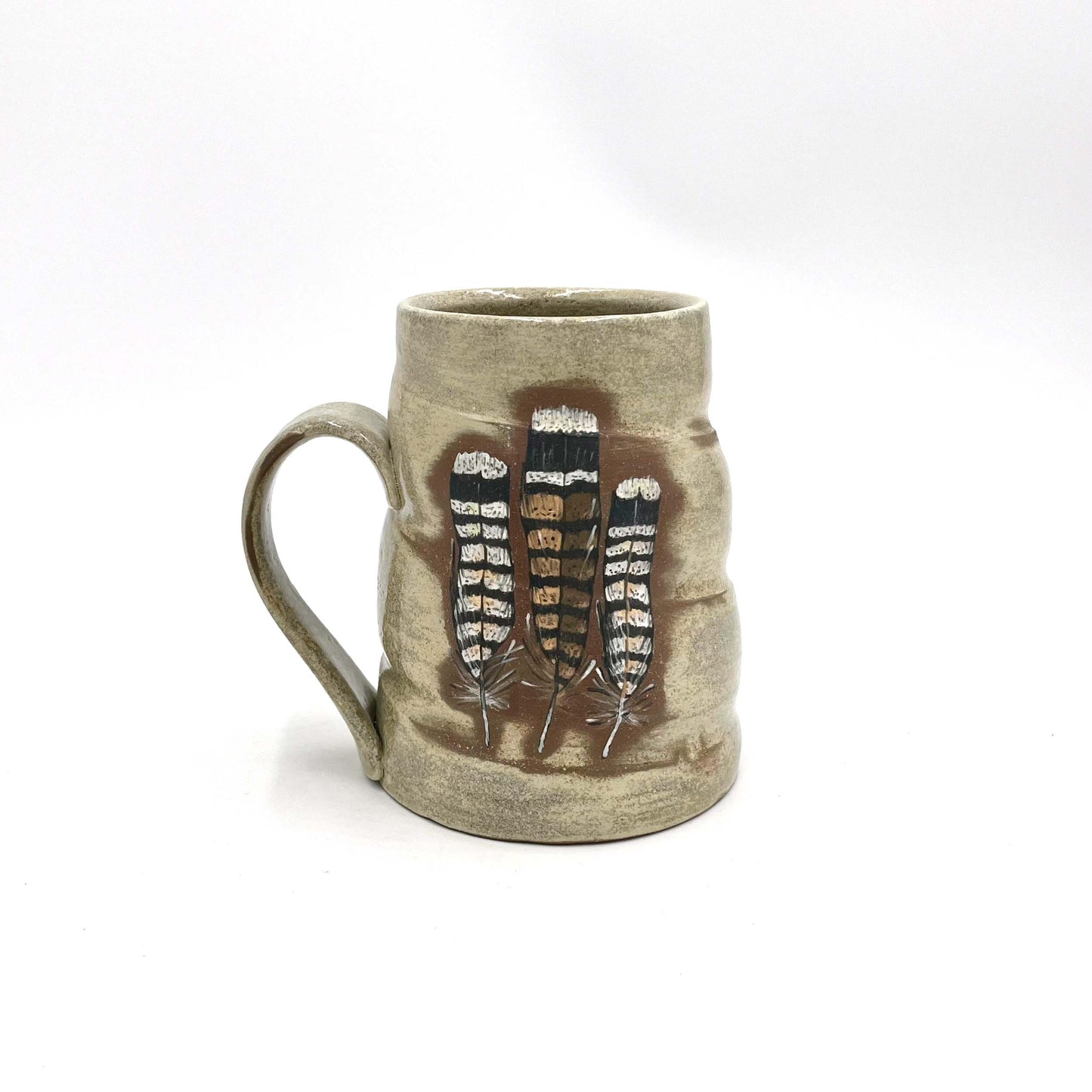 Grouse Feather Mug