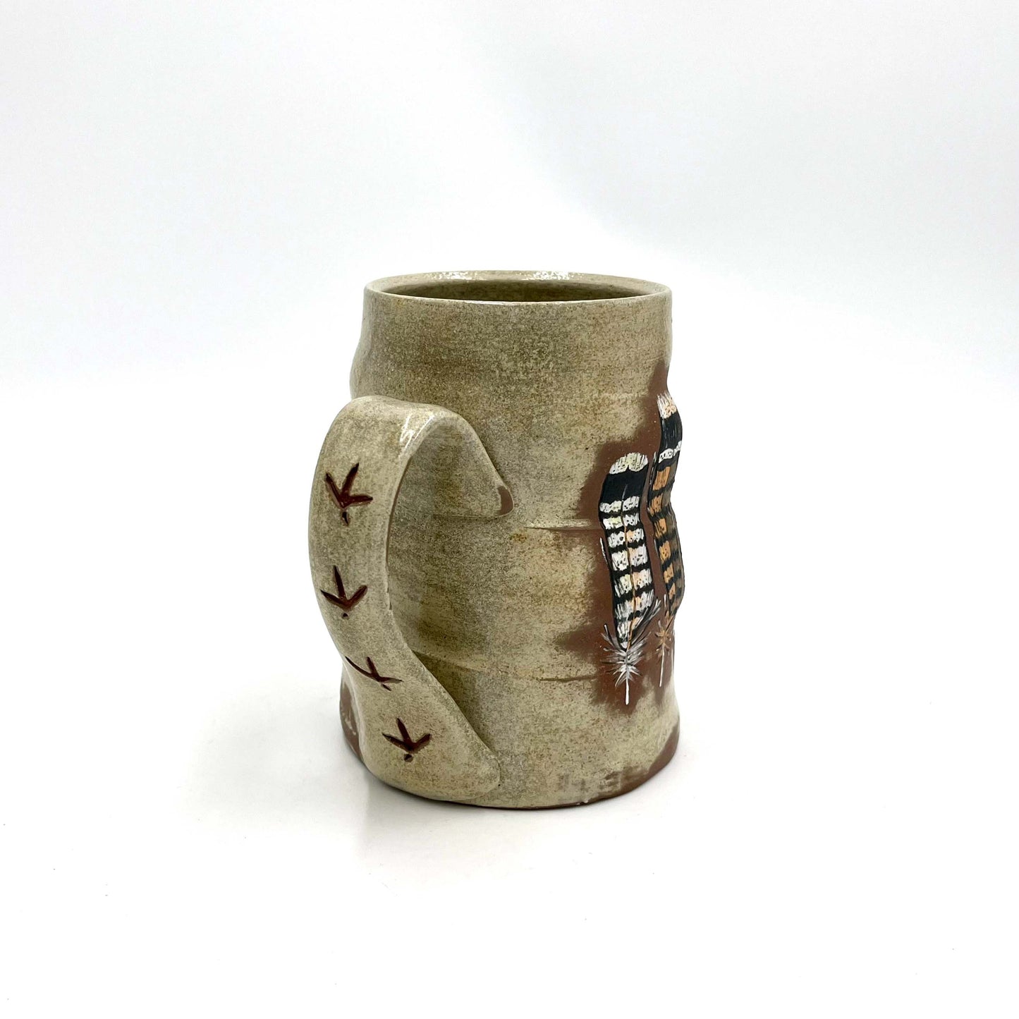 Grouse Feather Mug