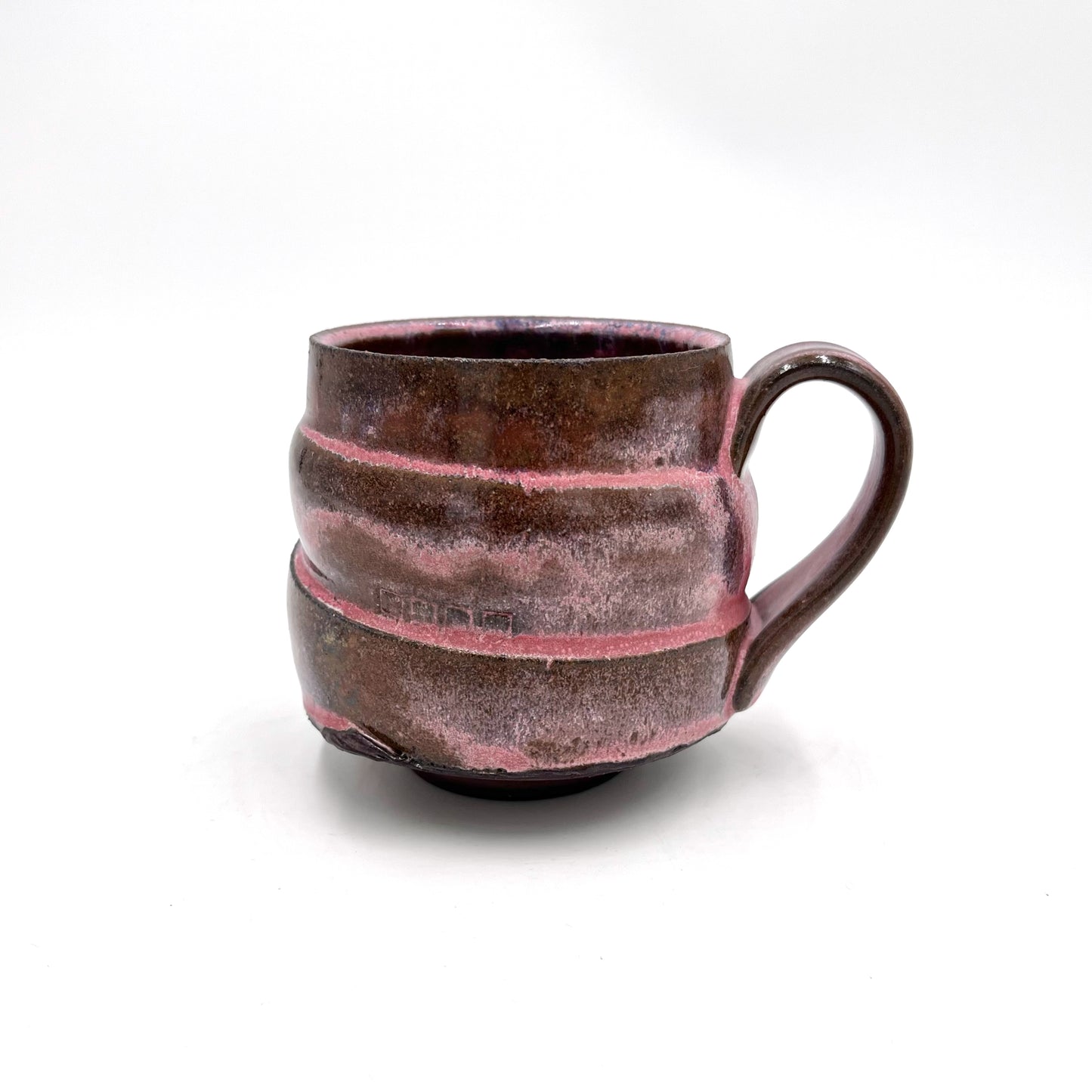 Pink and Brown Mug