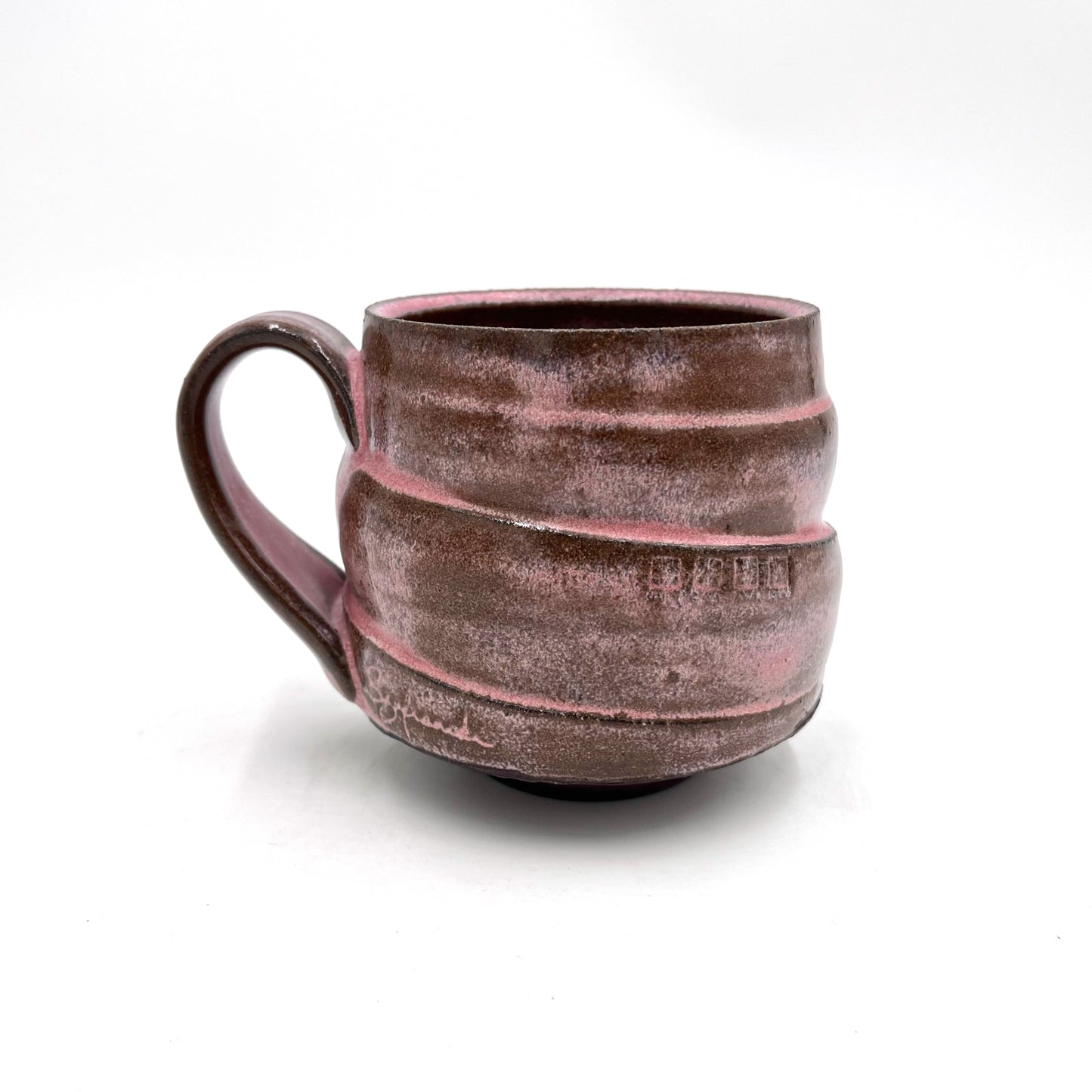 Pink and Brown Mug