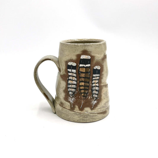 Grouse Feather Mug