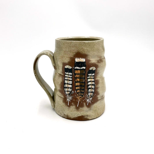 Grouse Feather Mug