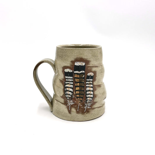 Grouse Feather Mug