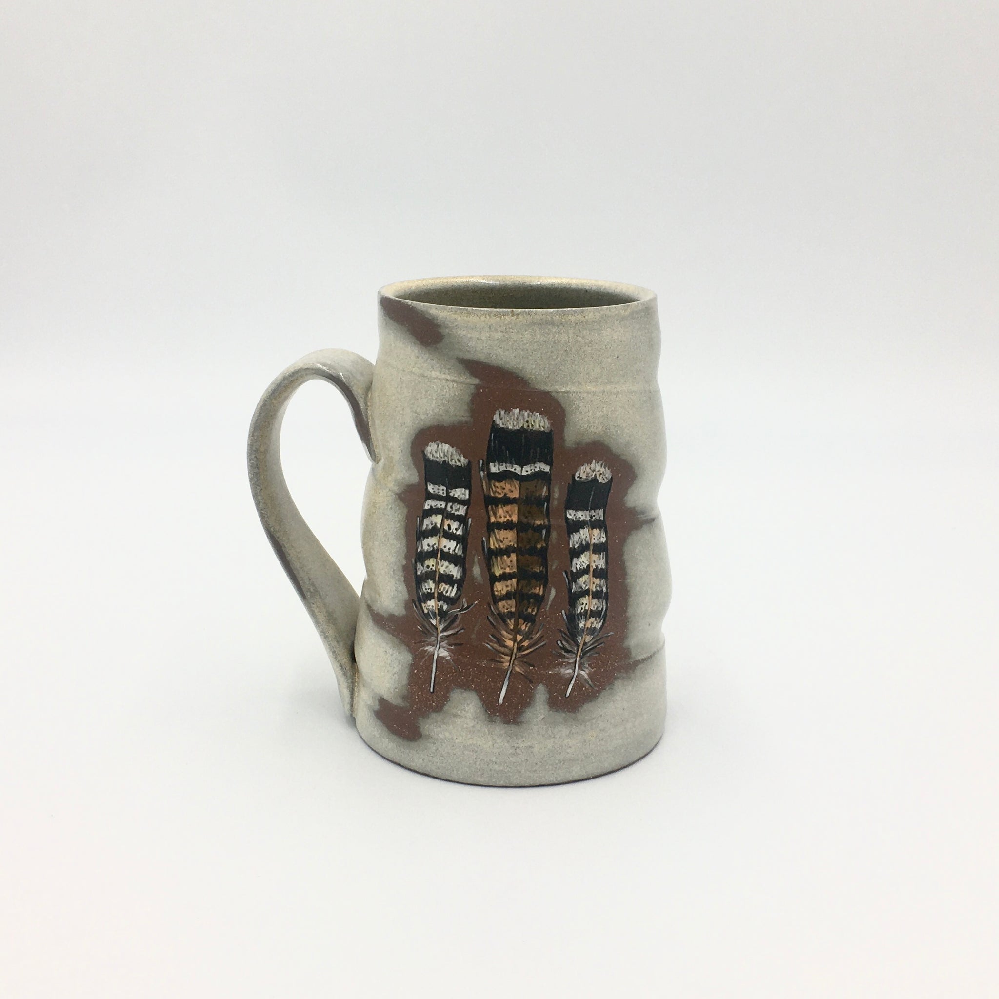 Grouse Feather mug