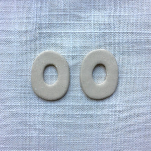 Earrings - Oval Studs